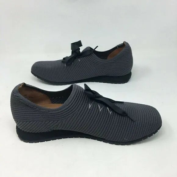 'Amour Des Pieds Women's Sneakers Grey Size 7.5 Taimah Sporty Fashion Woven