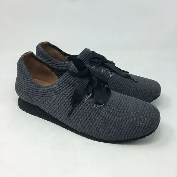 'Amour Des Pieds Women's Sneakers Grey Size 7.5 Taimah Sporty Fashion Woven