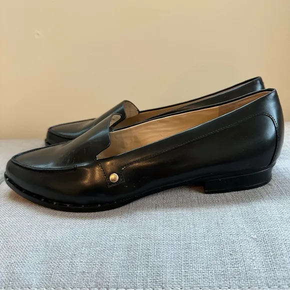 Anthropologie Eight Fifteen Patti Loafer Flats in Black