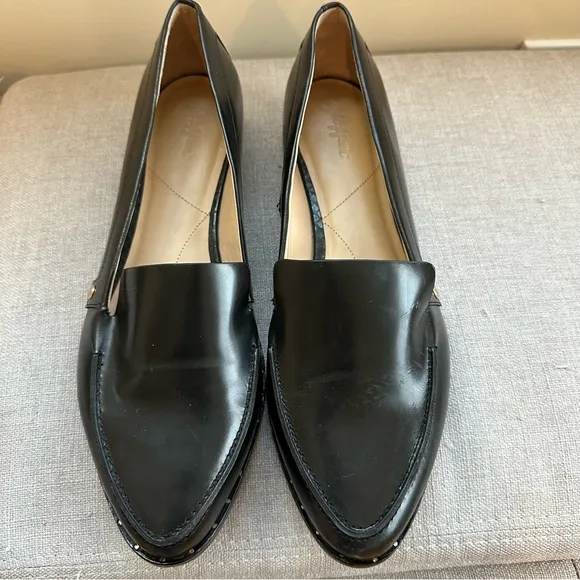 Anthropologie Eight Fifteen Patti Loafer Flats in Black