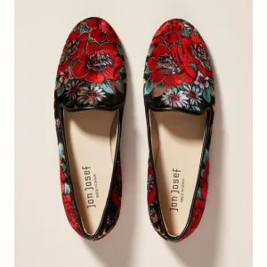 Anthropologie Jon Josef made in Spain size 11 Gatsby Loafers