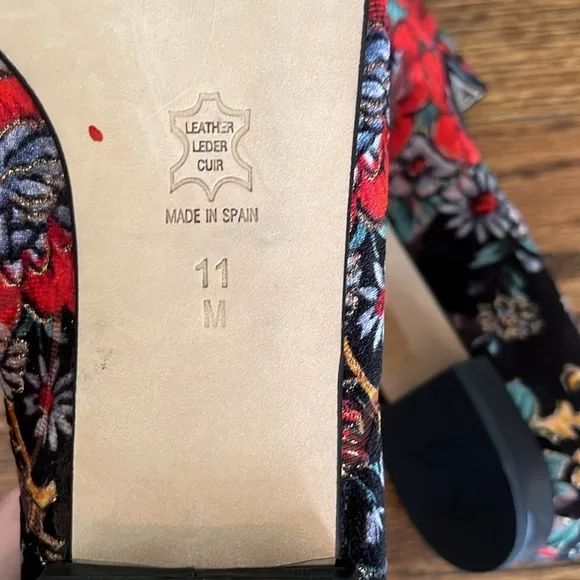 Anthropologie Jon Josef made in Spain size 11 Gatsby Loafers