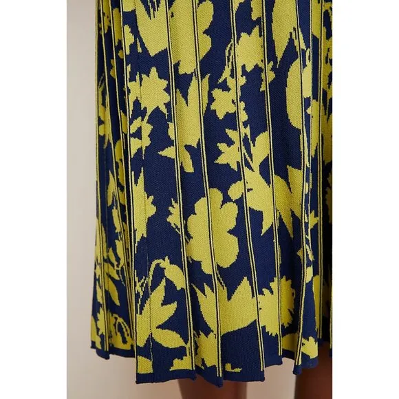 Anthropologie Leandra Pleated Sweater Skirt