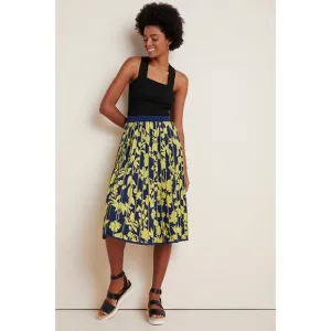 Anthropologie Leandra Pleated Sweater Skirt