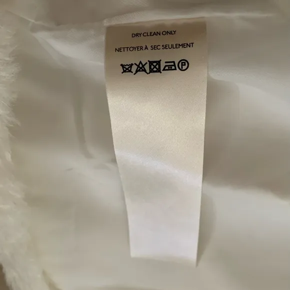ANTHROPOLOGIE Maeve Cinched Faux Fur Coat