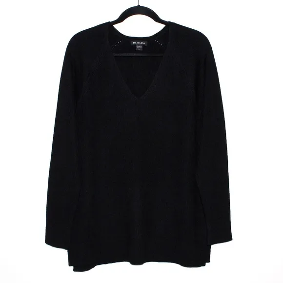 Athleta Hanover Refined V-Neck Sweater