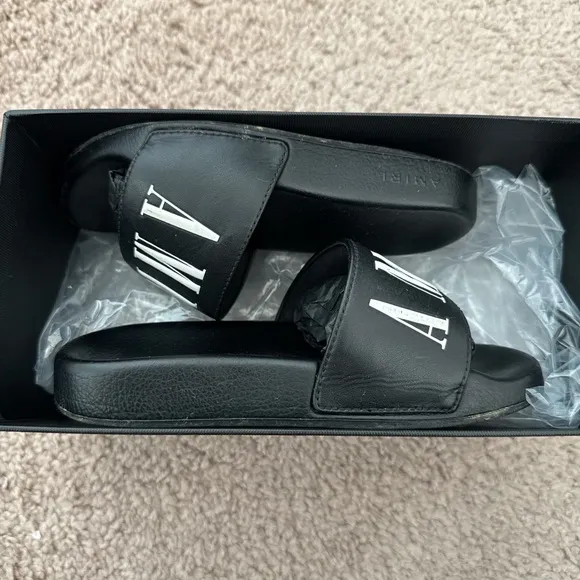 AUTHENTIC KIDS AMIRI SLIDES
