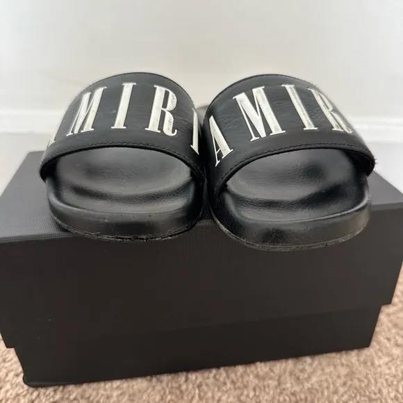 AUTHENTIC KIDS AMIRI SLIDES