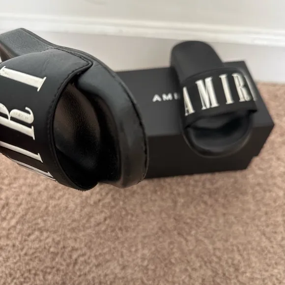 AUTHENTIC KIDS AMIRI SLIDES