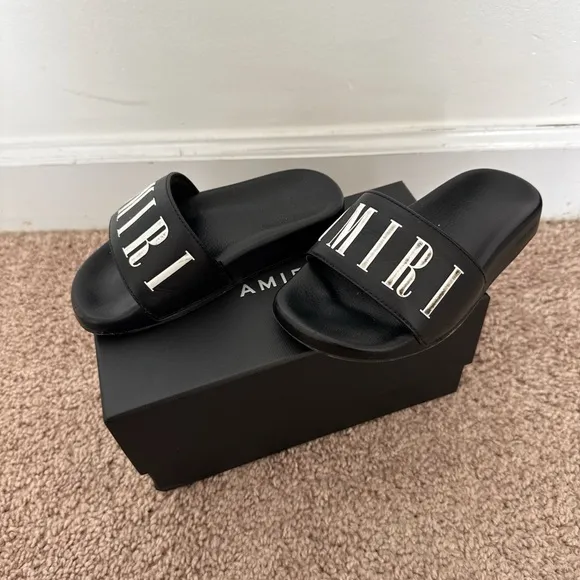 AUTHENTIC KIDS AMIRI SLIDES