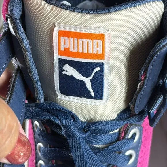 (B6) PUMA Sky Women's Fashion Wedge Sneakers, Size 6