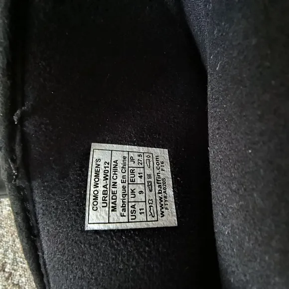 Baffin Como Tall Quilted Winter Boots - Waterproof (For Women) Size 11