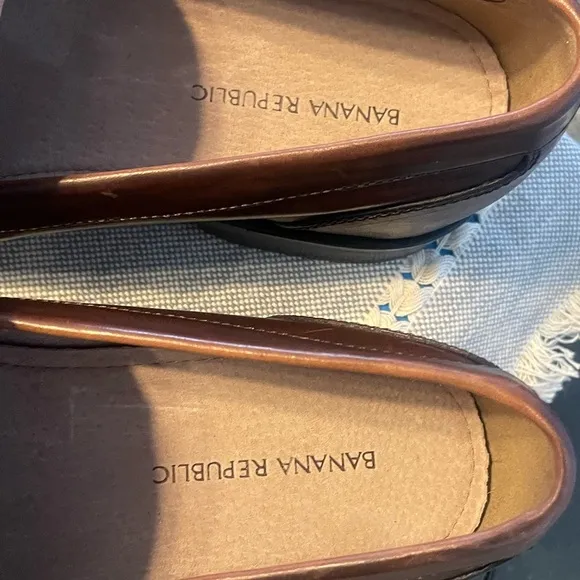 Banana Republic Men's Brown Loafers size 10.5 New without Box