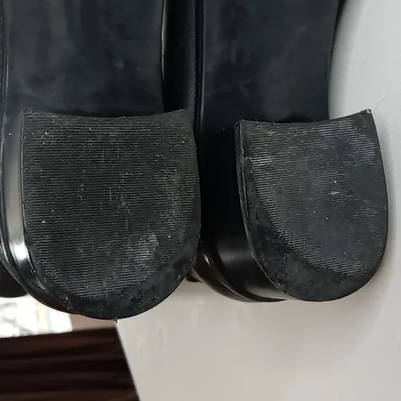 Bandolino - Claraa -Leather Quilted Tall Riding Boots w/Buckles &amp; Zippers -7M