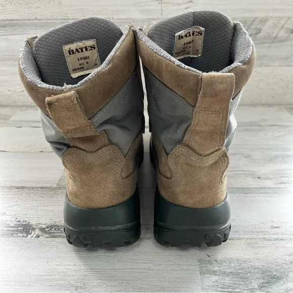 Bates Men’s Delta 8 Hot Weather Military Lightweight Boots Size 10.5 Sage/Tan