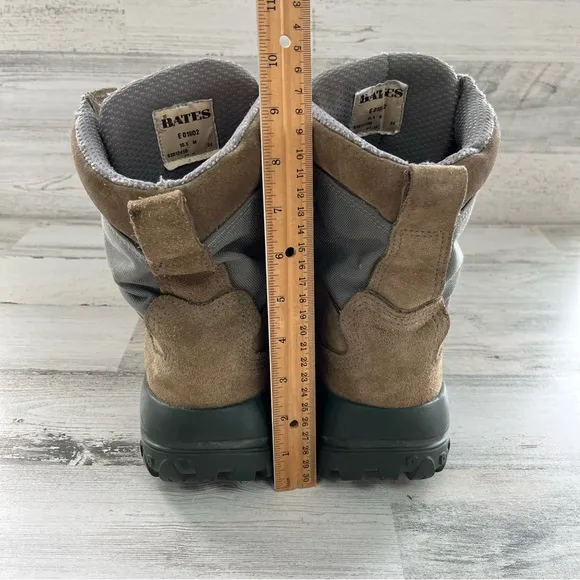 Bates Men’s Delta 8 Hot Weather Military Lightweight Boots Size 10.5 Sage/Tan