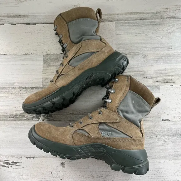 Bates Men’s Delta 8 Hot Weather Military Lightweight Boots Size 10.5 Sage/Tan