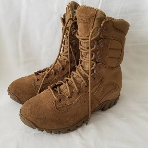 Belleville Men's TR550 8&quot; Leather Nylon Hot Weather Multi-terrain Boots Sz 6 R