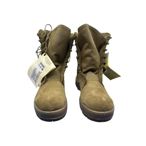 Belleville Military Army Combat Boot Hot Weather Coyote AHWC Size 11.0W NWTS