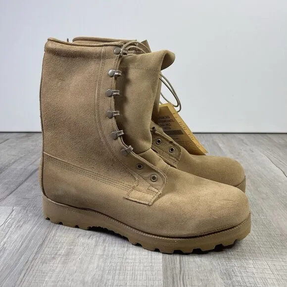 Belleville Tan Cold Weather ICWT Combat Safety Toe Boots W/ Gortex Size 12.0 R