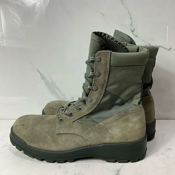 BELLEVILLE US Airforce AFST Sage Steel Toe Hot Weather Boots