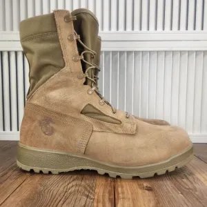 Belleville 550ST USMC 8&quot; Hot Weather Steel Toe Boots Mens Sz 14 Wide Coyote Tan
