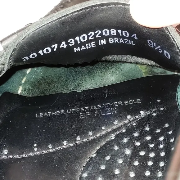 Bert PulitzerAlex 9.5 D Black Brazilian Leather Tassel Loafers Leather Sole NWOT