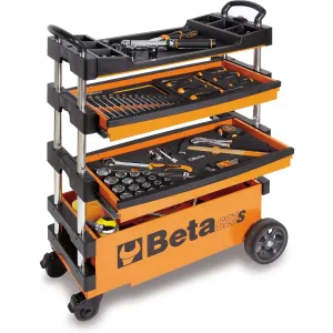 Beta Tool Storage FOLDING TOOL TROLLEY C27S