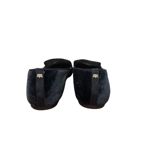 Birdies The Starling Loafers in Black Velvet Size 8.5