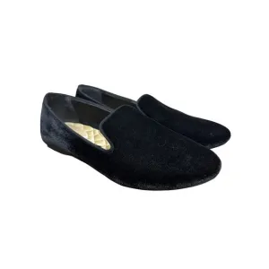 Birdies The Starling Loafers in Black Velvet Size 8.5