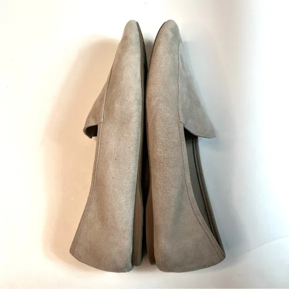 Birdies The Vesper Suede Loafers Stone Gray Size 9