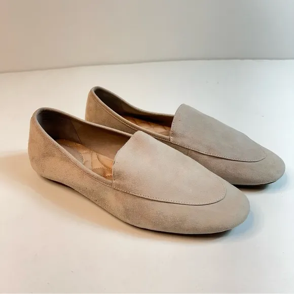 Birdies The Vesper Suede Loafers Stone Gray Size 9