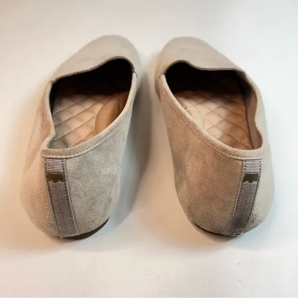 Birdies The Vesper Suede Loafers Stone Gray Size 9
