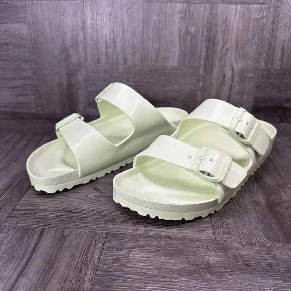 Birkenstock Arizona Women's EURO 39/US 8 Mint Green Rubber Sandals