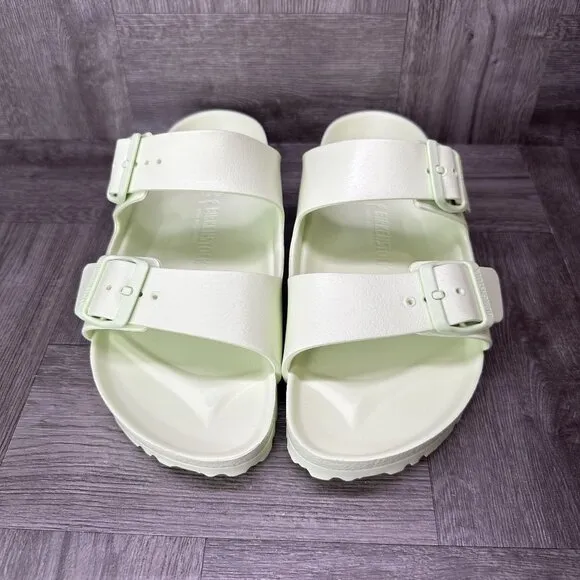 Birkenstock Arizona Women's EURO 39/US 8 Mint Green Rubber Sandals