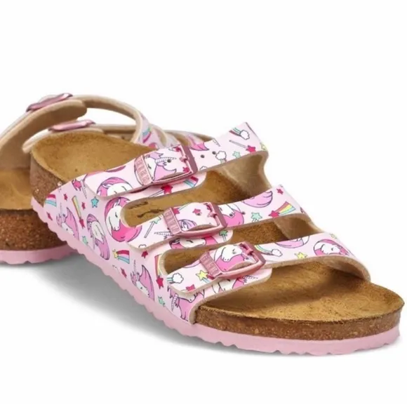 Birkenstock Florida Unicorn Pink Sandals Slides