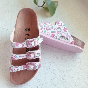 Birkenstock Florida Unicorn Pink Sandals Slides