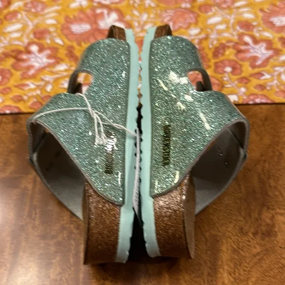 BIRKENSTOCK kids Cosmic Sparkle Mineral Double Strap Sandals
