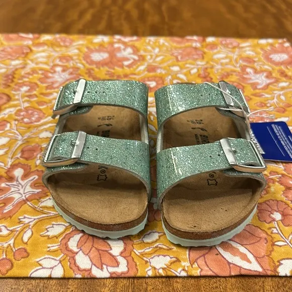 BIRKENSTOCK kids Cosmic Sparkle Mineral Double Strap Sandals