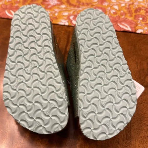 BIRKENSTOCK kids Cosmic Sparkle Mineral Double Strap Sandals