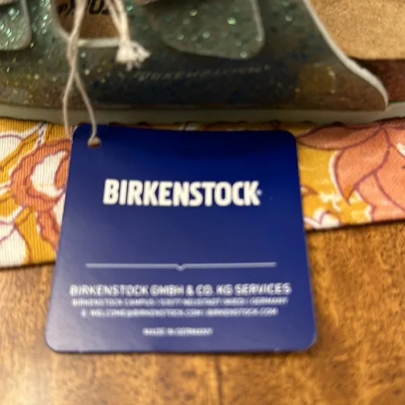 BIRKENSTOCK kids Cosmic Sparkle Mineral Double Strap Sandals