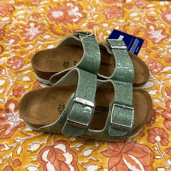BIRKENSTOCK kids Cosmic Sparkle Mineral Double Strap Sandals