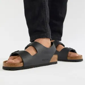 Birkenstock Mens Milano Ankle Leather Strap Sandals flats shoes sz 44/11