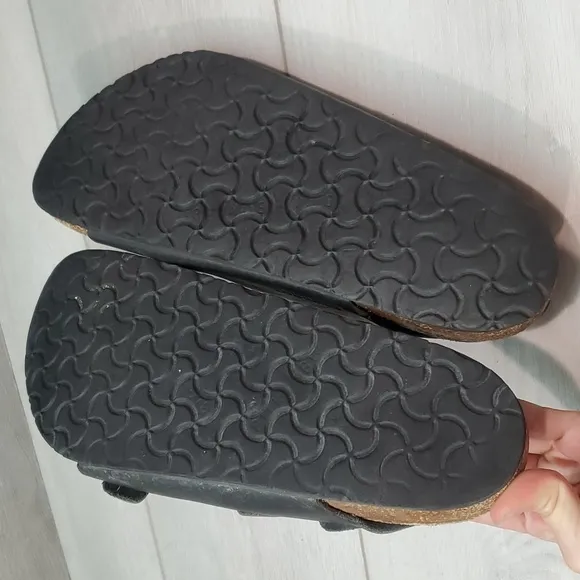 Birkenstock Mens Milano Ankle Leather Strap Sandals flats shoes sz 44/11