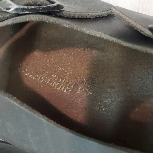 Birkenstock Mens Milano Ankle Leather Strap Sandals flats shoes sz 44/11