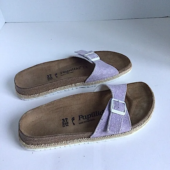 Birkenstock Papillio Madrid Purple Sandals Size 37