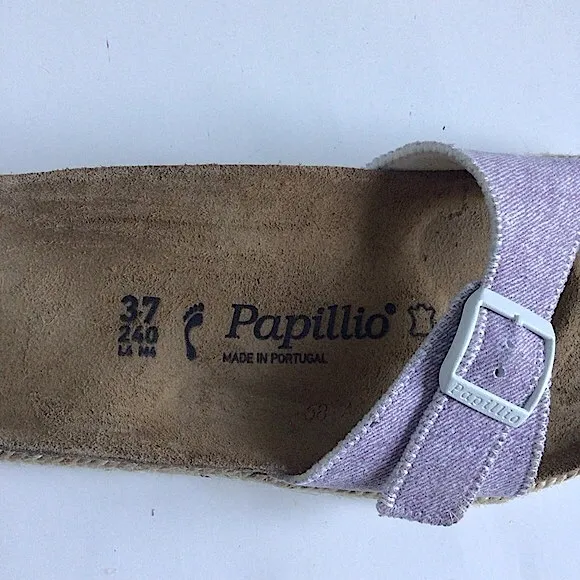Birkenstock Papillio Madrid Purple Sandals Size 37