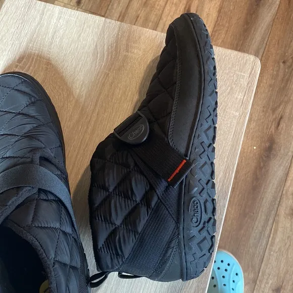 black Chaco Ramble Puff ankle boots