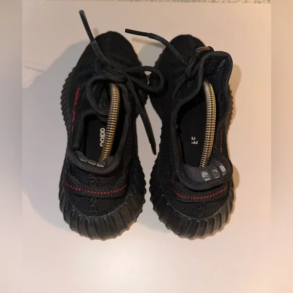 Black Yeezy Sneakers US 9 1/2 SIZE