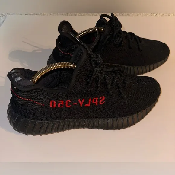 Black Yeezy Sneakers US 9 1/2 SIZE